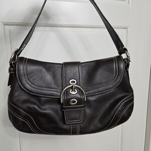 Coach Brown Leather Shoulder Bag